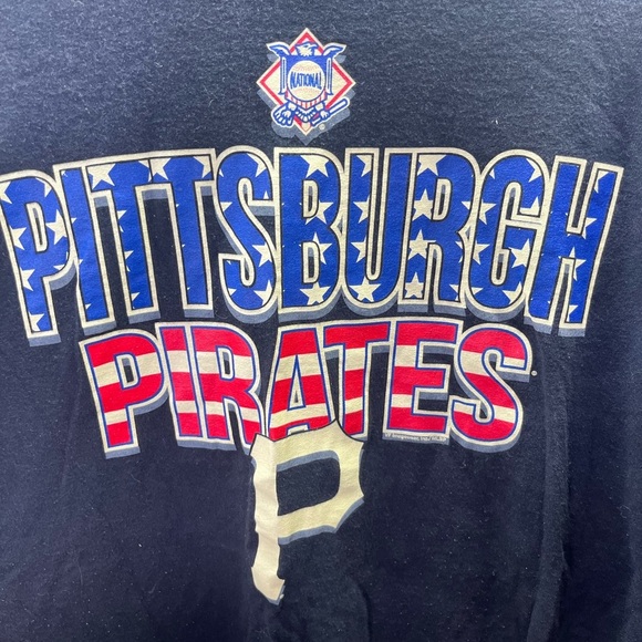 Pittsburgh Pirates MLB USA Baseball Performance Tshirt Mens 2XL All Star 2289 - Picture 2 of 7